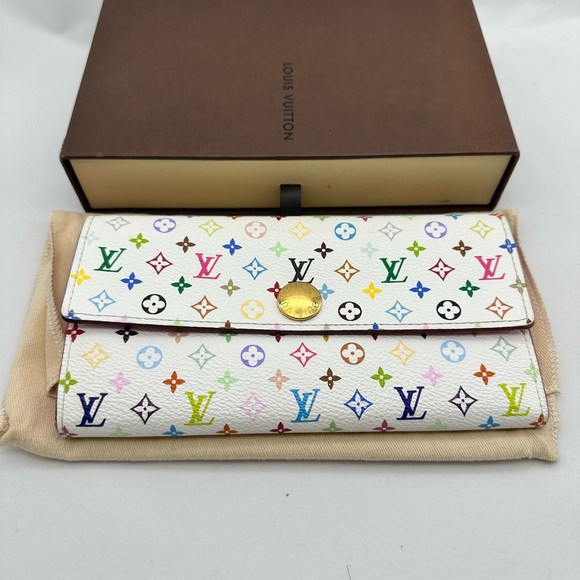 Louis Vuitton Monogram Multicolor Long Wallet - Picture 1 of 12